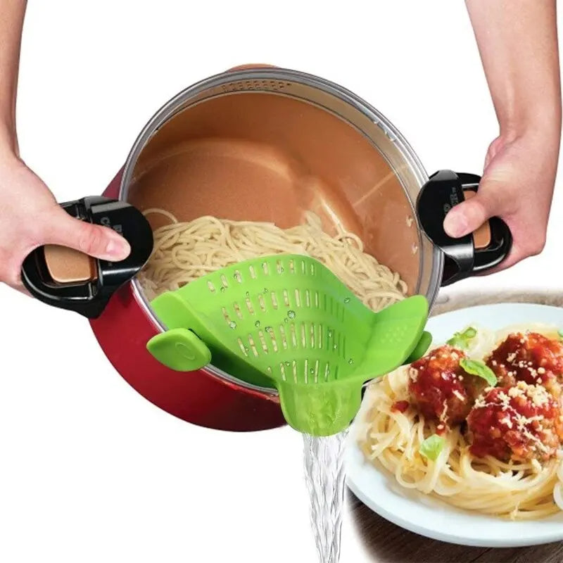 Smart Shopper Universal Silicone Strainer Clip™️